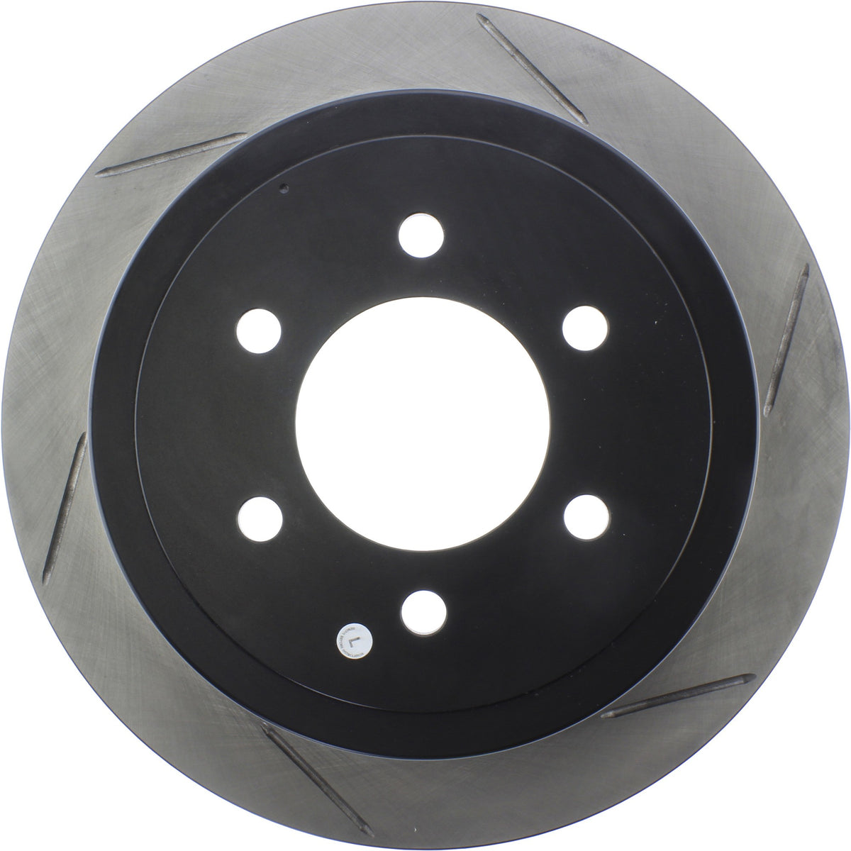 StopTech Sport Slotted Brake Rotor; Rear Left