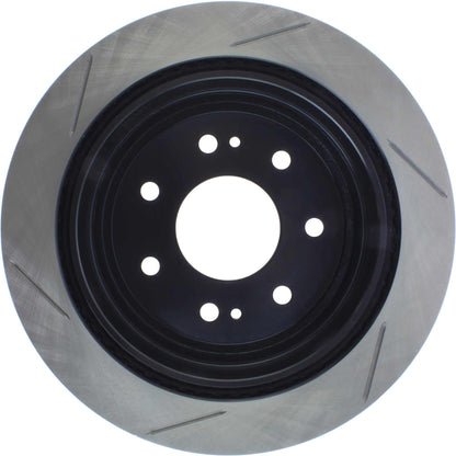 StopTech Sport Slotted Brake Rotor; Rear Left