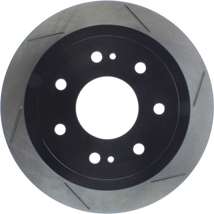 StopTech Sport Slotted Brake Rotor; Rear Left