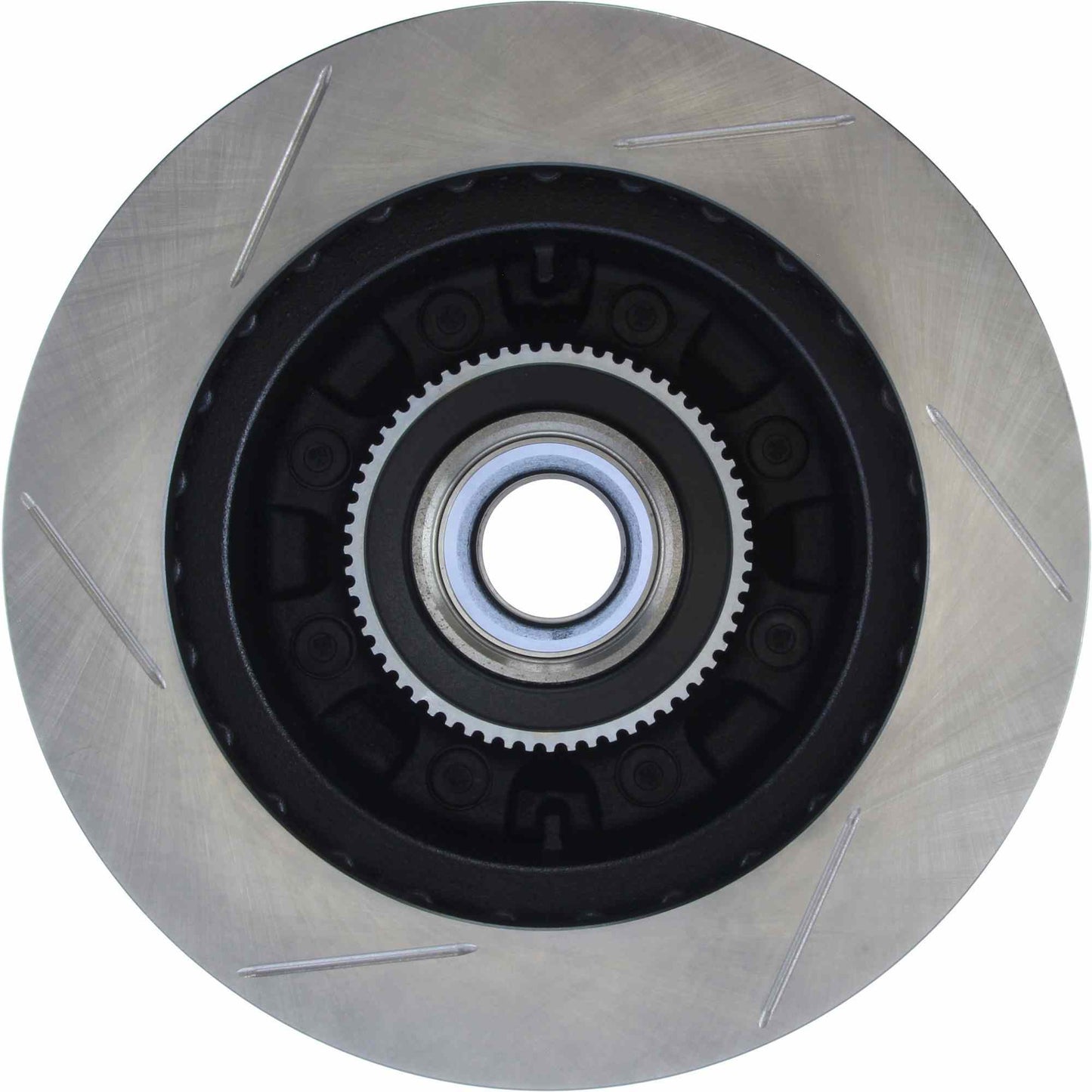 StopTech 03-05 Ford Excursion 2WD / 03-04 F250 PU 2WD/F350 PU 2WD Slotted Sport Brake CRYO Rotor 126.65104CSL