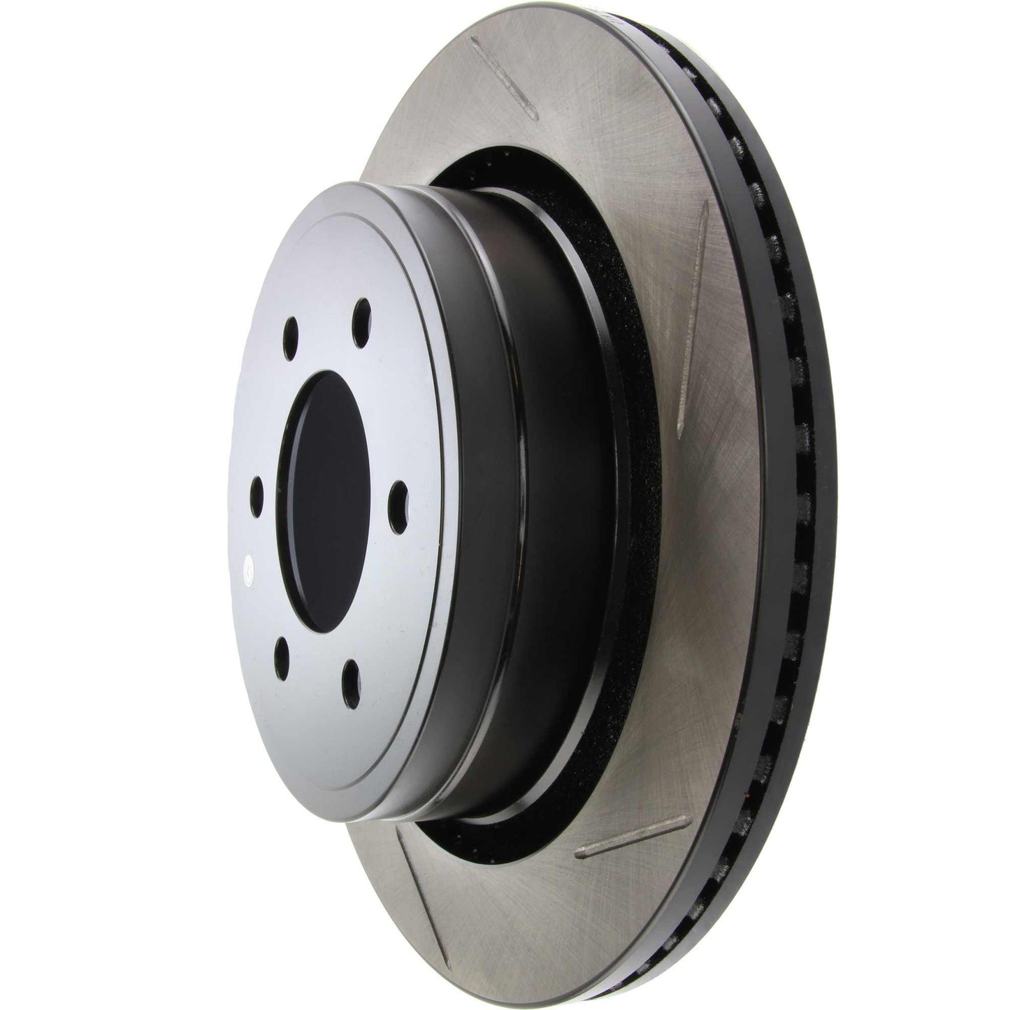StopTech 12-14 Ford F-150 w/ 6 Lug Rear Left Slotted Sport Cryo Brake Rotor 126.65135CSL