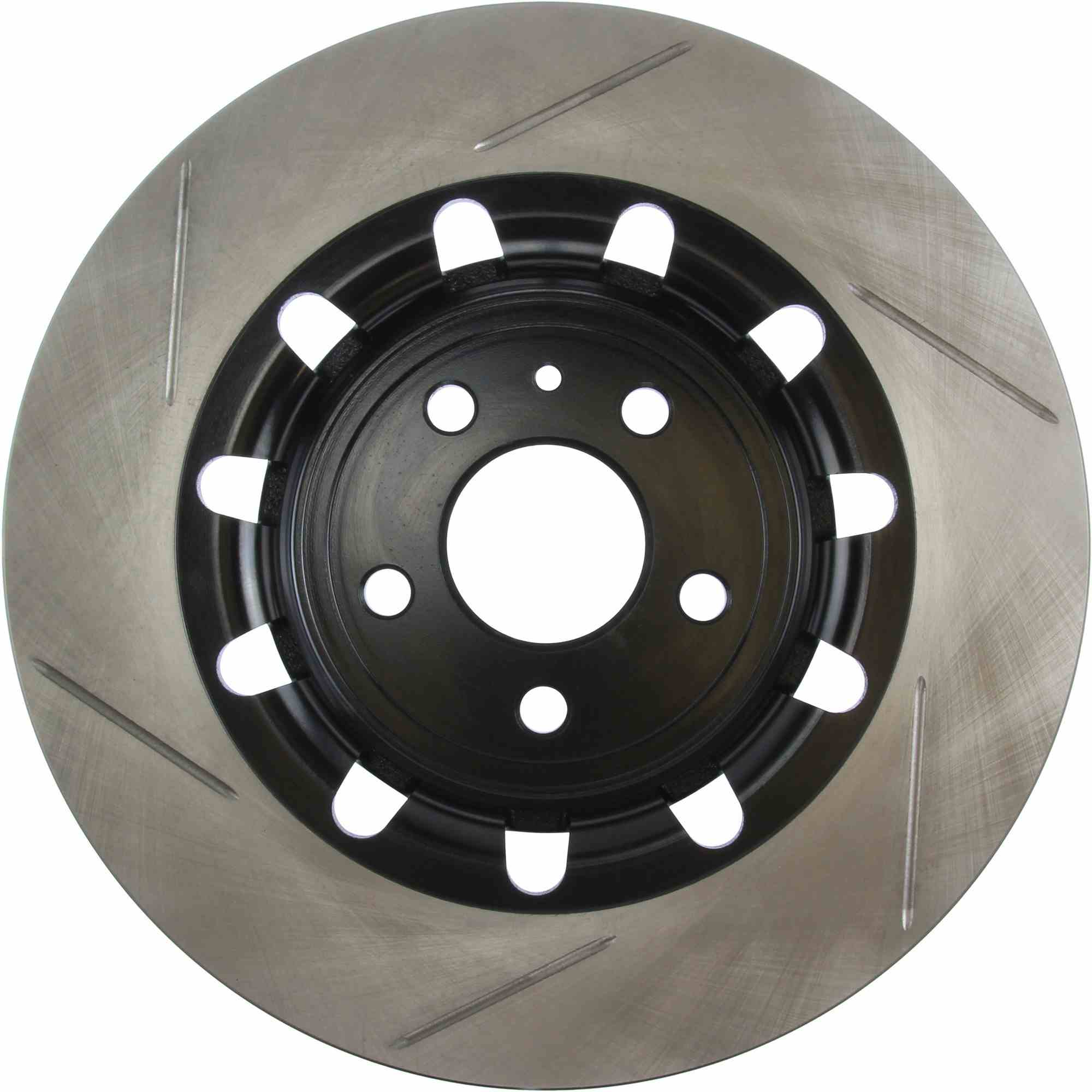 StopTech 13-17 Ford Taurus/ 13-17 Ford Explorer Cryo Slotted Front Left Sport Brake Rotor 126.65136CSL