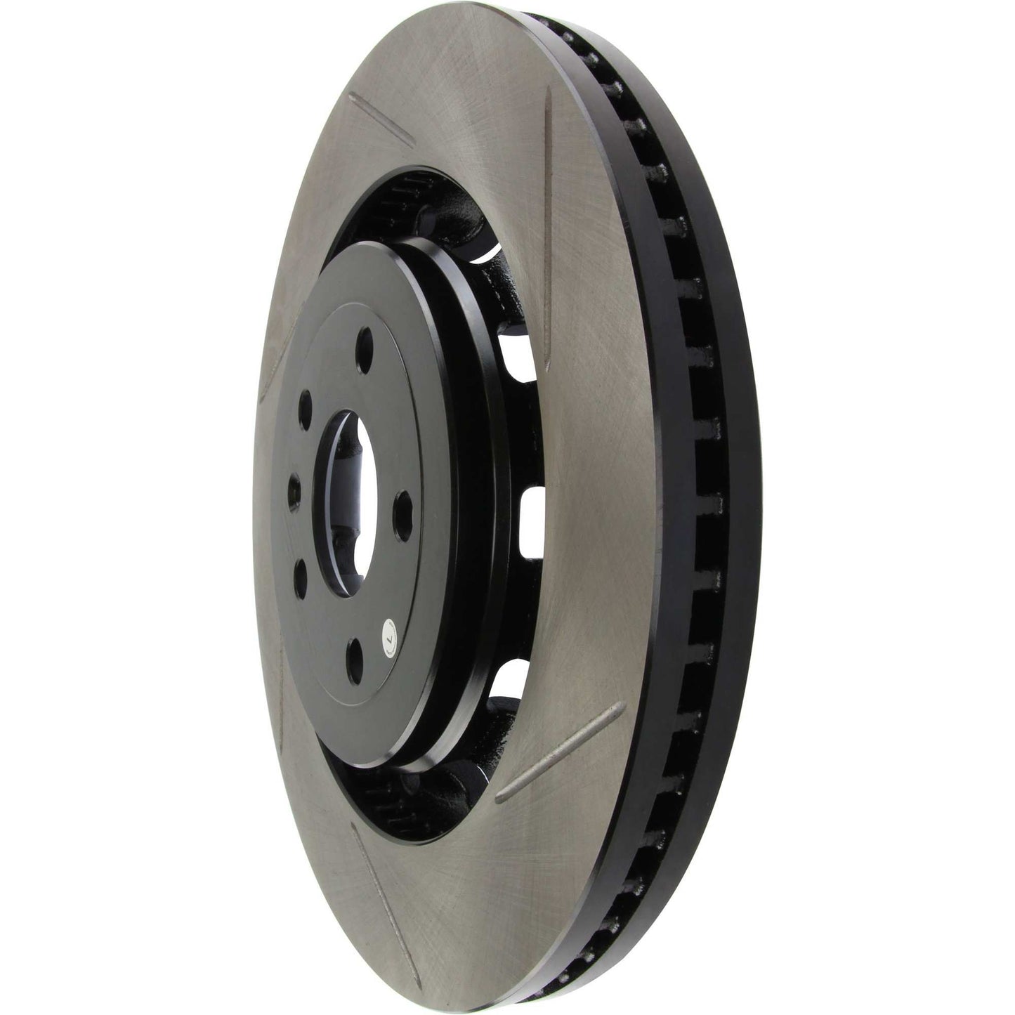 StopTech 17 Ford Flex/ 17 Ford Explorer w/ Heavy Duty Brakes Front Left Slotted Rotor 126.65136SL