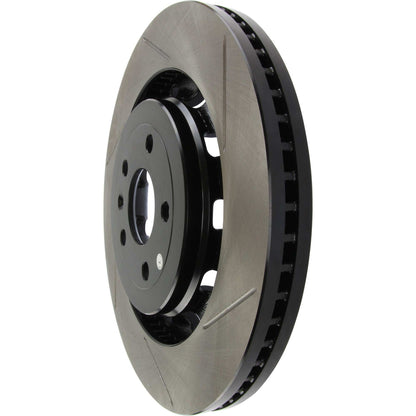 StopTech 17 Ford Flex/ 17 Ford Explorer w/ Heavy Duty Brakes Front Left Slotted Rotor 126.65136SL