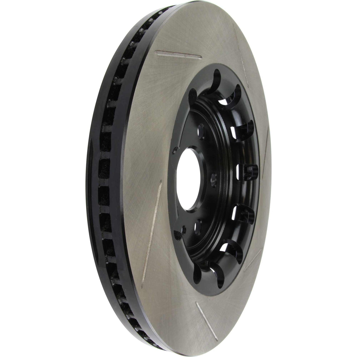 StopTech 2013-2016 Ford Taurus SHO Front Right Slotted Rotor 126.65136SR