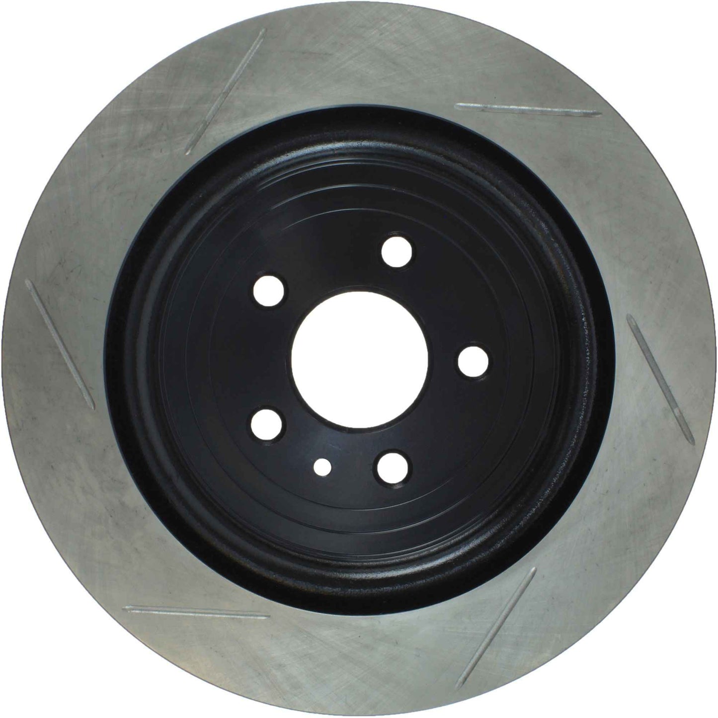 StopTech 17 Ford Flex/ 17 Ford Explorer w/ Heavy Duty Brakes Rear Left Slotted Rotor 126.65137SL