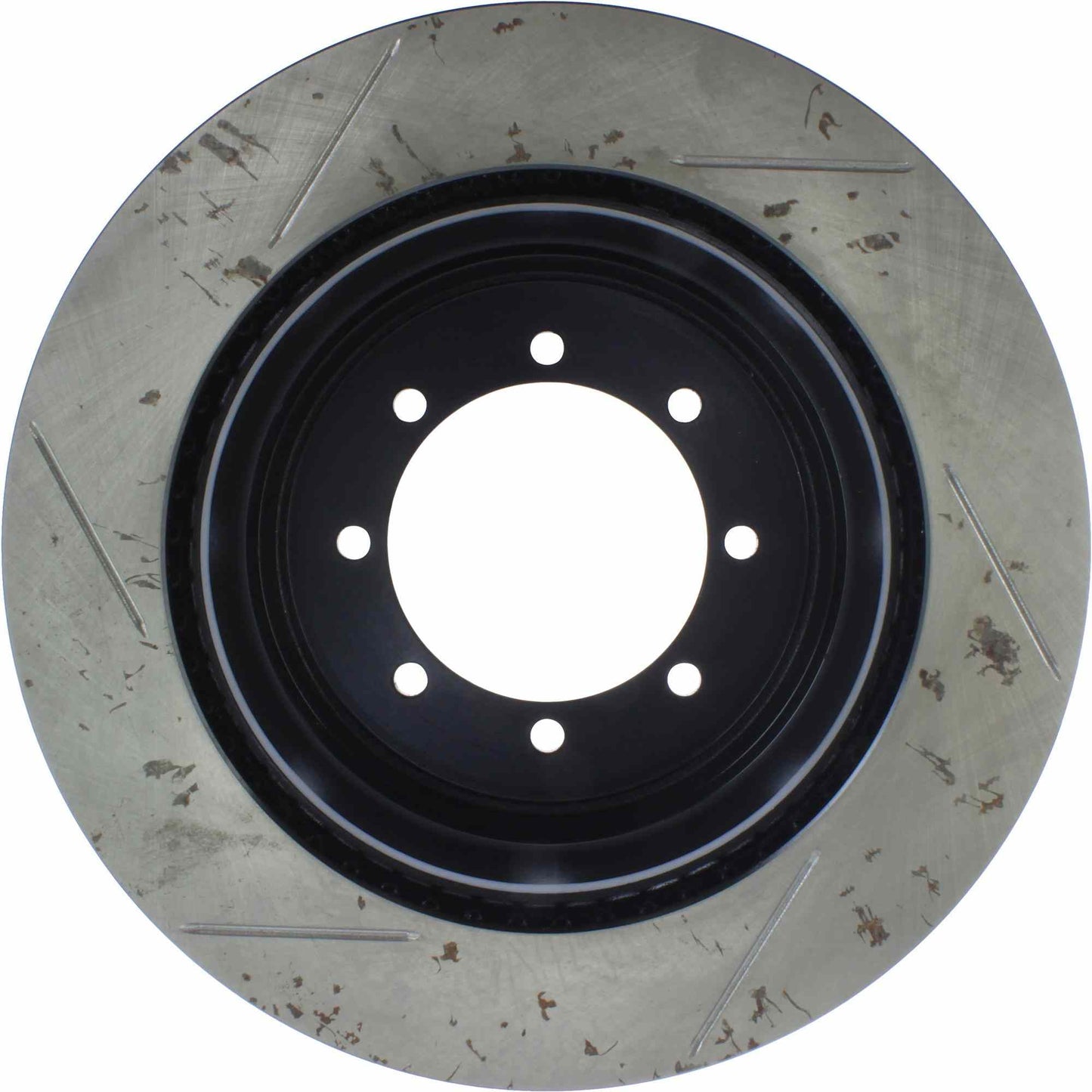 StopTech Sport Slotted Brake Rotor; Rear Left