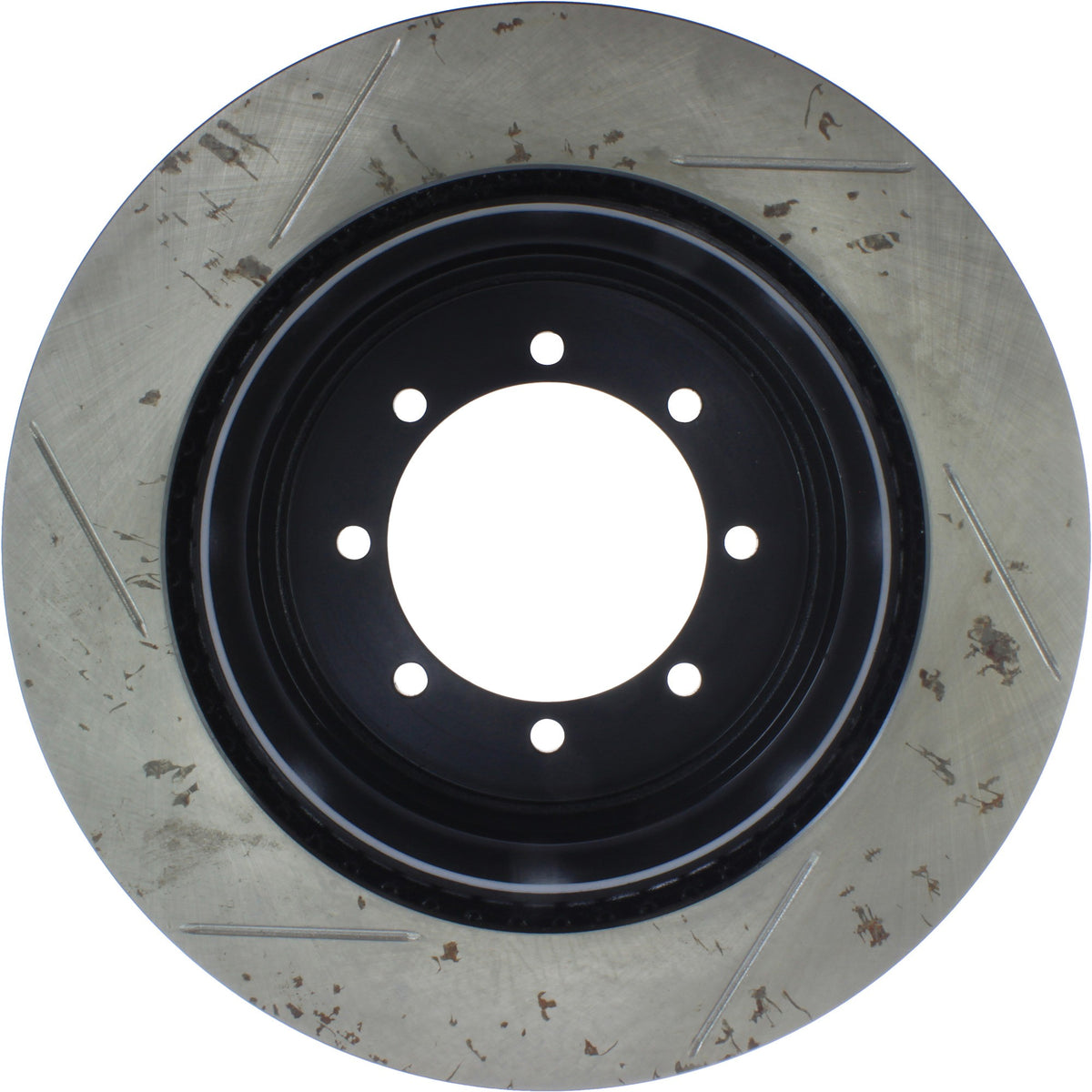 StopTech Sport Slotted Brake Rotor; Rear Left