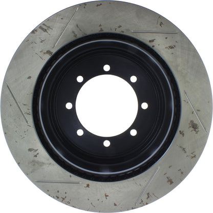 StopTech Sport Slotted Brake Rotor; Rear Left