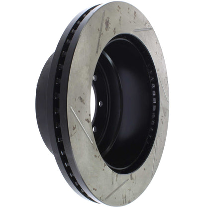 StopTech Sport Slotted Brake Rotor; Rear Left