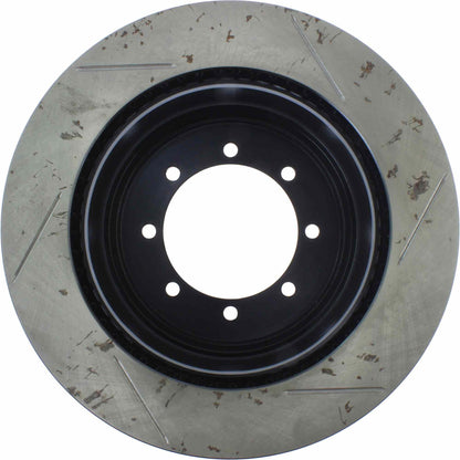 StopTech 12-20 Ford F-350/450 Super Duty Rear Right Sport Slotted Rotor 126.65141SR