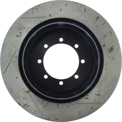 StopTech 12-20 Ford F-350/450 Super Duty Rear Right Sport Slotted Rotor 126.65141SR