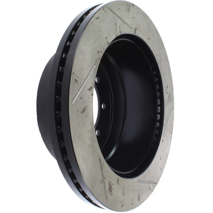 StopTech 12-20 Ford F-350/450 Super Duty Rear Right Sport Slotted Rotor 126.65141SR