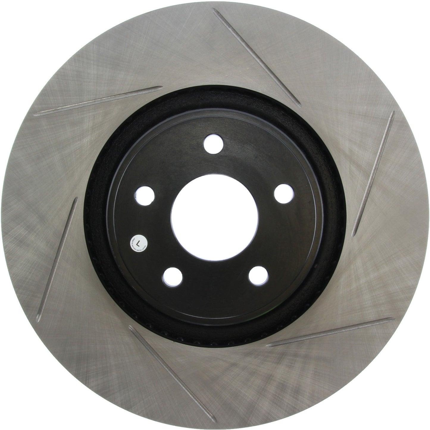 StopTech Sport Slotted Brake Rotor; Front Left