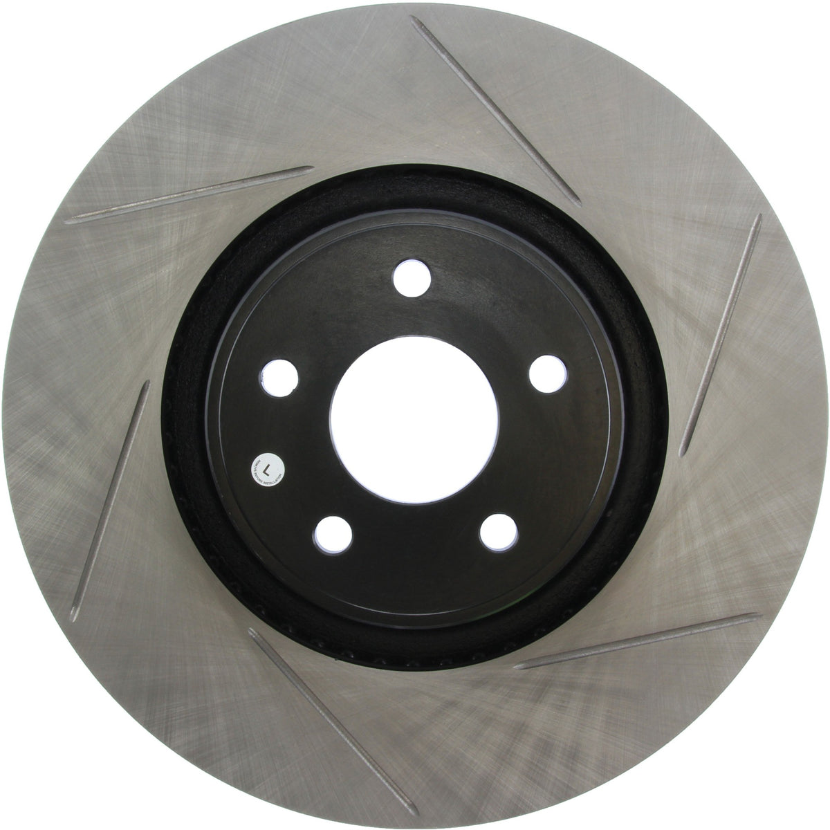 StopTech Sport Slotted Brake Rotor; Front Left