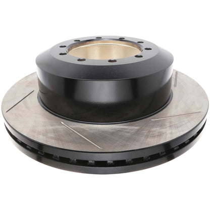 StopTech Sport Slotted Brake Rotor; Rear Left