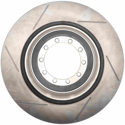 StopTech Sport Slotted Brake Rotor; Rear Left