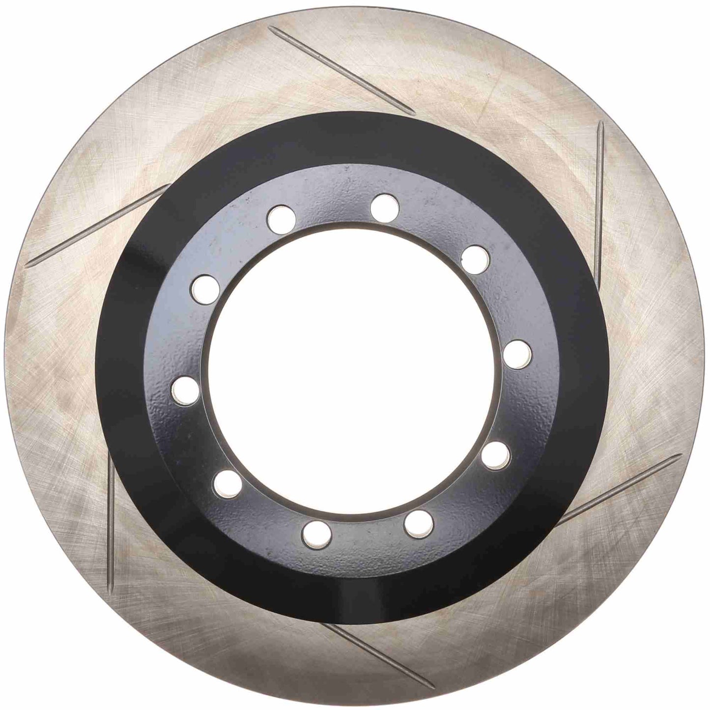 StopTech Sport Slotted Brake Rotor; Rear Left