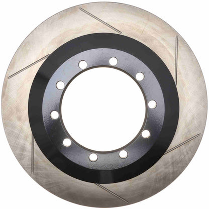 StopTech Sport Slotted Brake Rotor; Rear Left