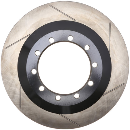 StopTech Sport Slotted Brake Rotor; Rear Left