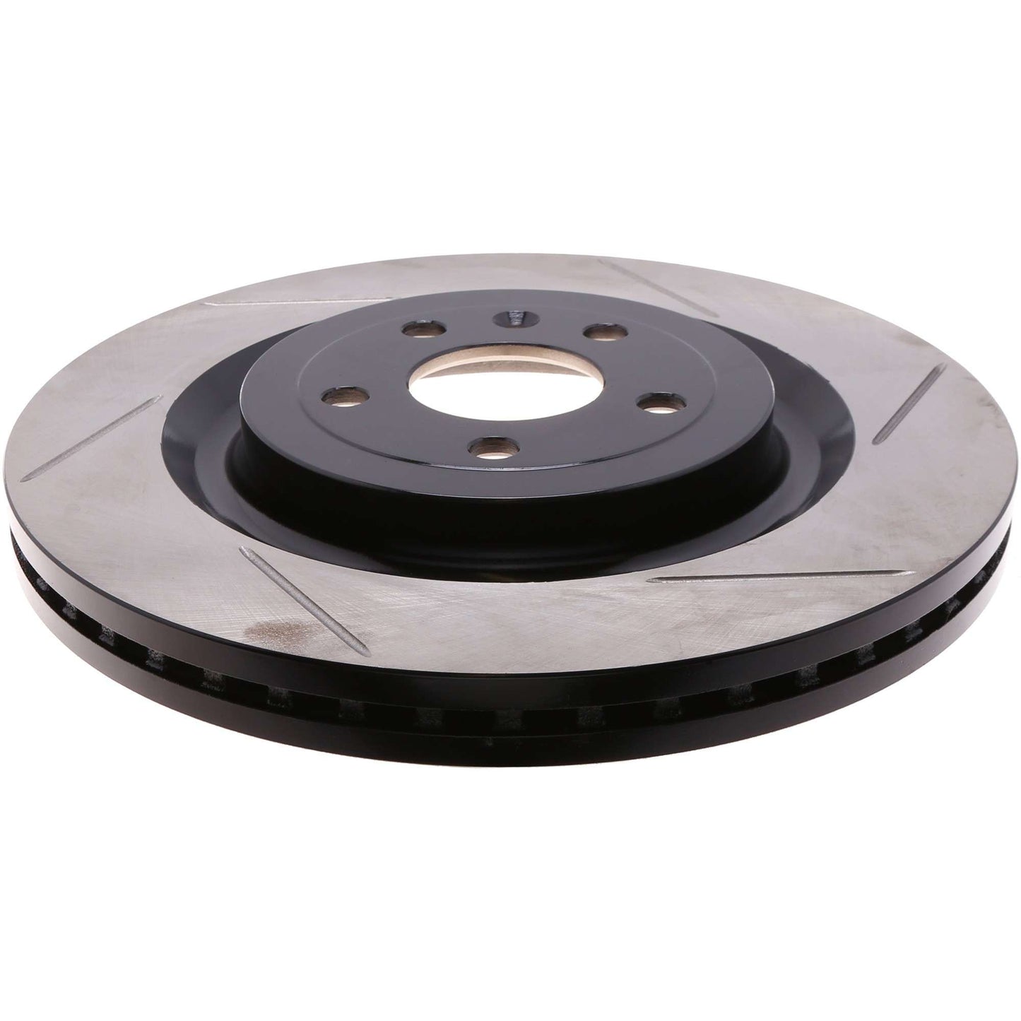 StopTech 17 Ford Flex/ 17 Ford Explorer w/ Heavy Duty Brakes Front Left Slotted Rotor 126.65154SL