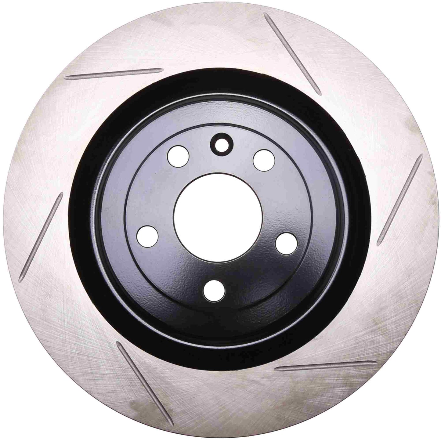 StopTech 17 Ford Flex/ 17 Ford Explorer w/ Heavy Duty Brakes Front Left Slotted Rotor 126.65154SL