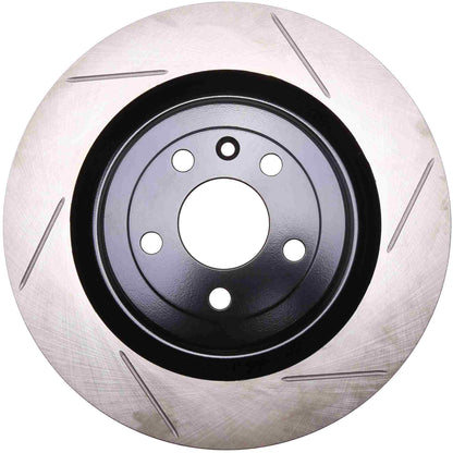 StopTech 17 Ford Flex/ 17 Ford Explorer w/ Heavy Duty Brakes Front Left Slotted Rotor 126.65154SL