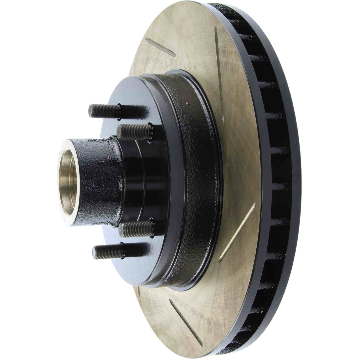 StopTech 71-95 GMC G-Series Front Left Sport Cryo Slotted Rotor 126.66000CSL