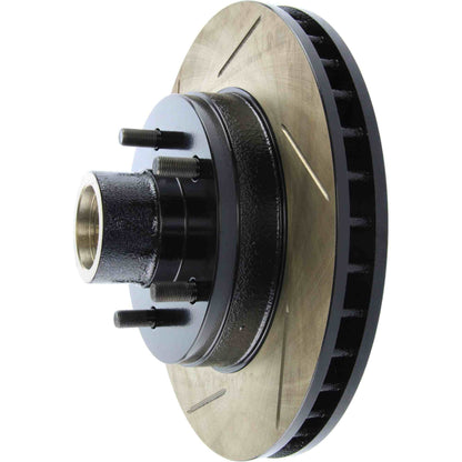 StopTech 71-95 GMC G-Series Front Right Sport Cryo Slotted Rotor 126.66000CSR