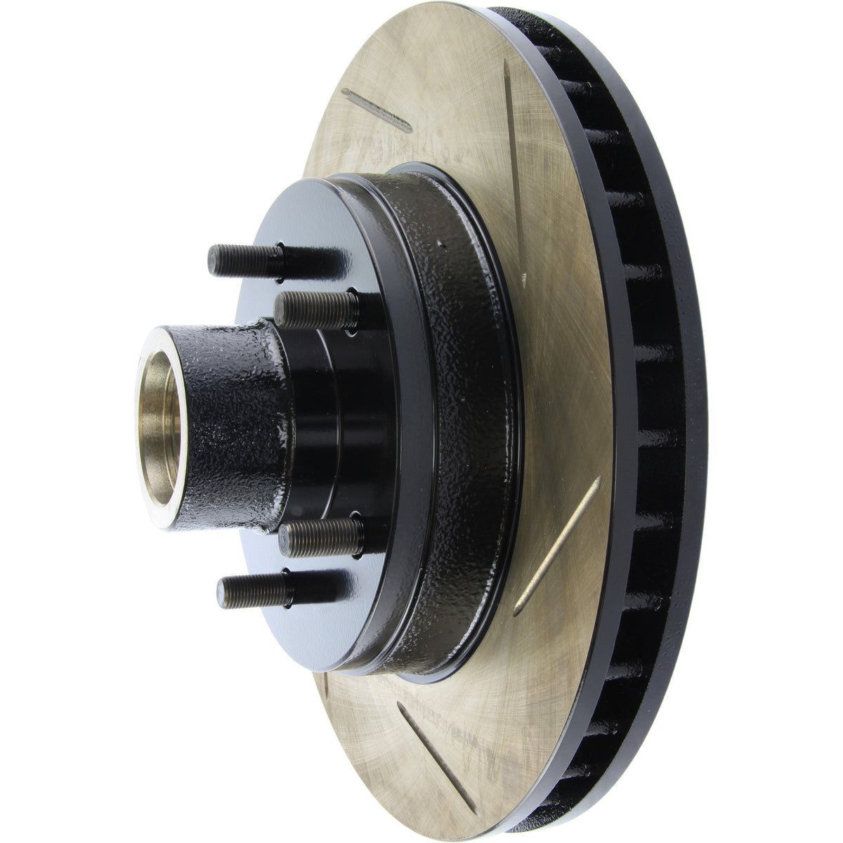 StopTech Sport Slotted Brake Rotor; Front Left