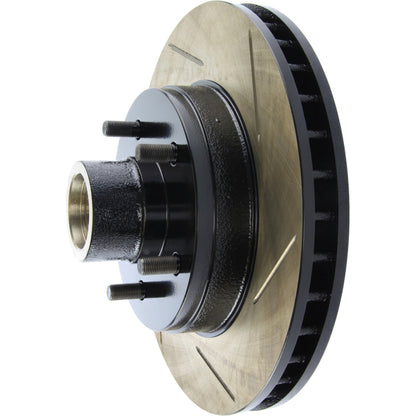 StopTech Sport Slotted Brake Rotor; Front Left