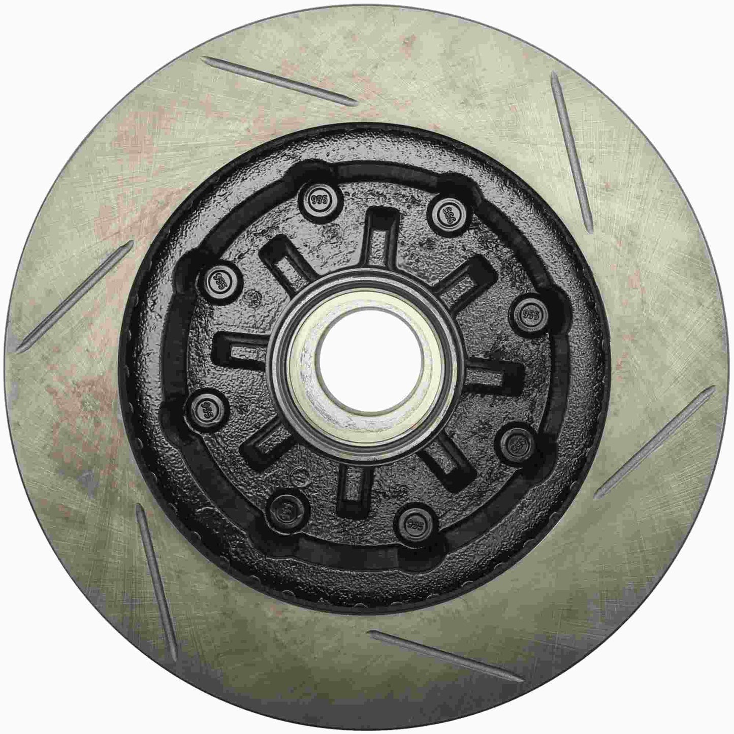 StopTech Sport Slotted Brake Rotor; Front Right