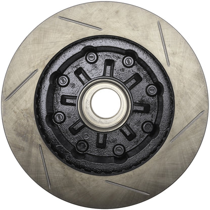 StopTech Sport Slotted Brake Rotor; Front Right