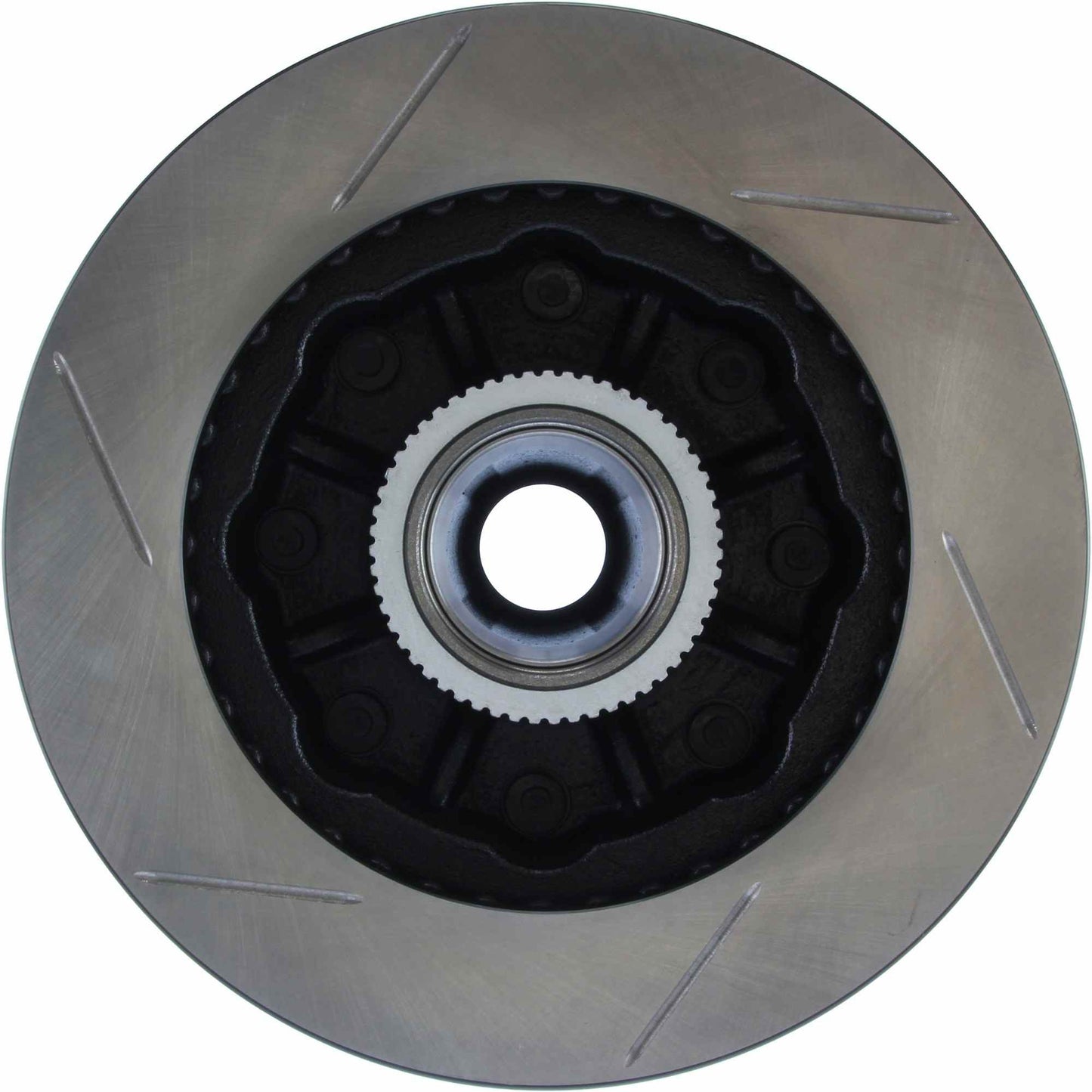 StopTech 96-02 Chevy Express Cryo Front Left Slotted Rotor 126.66027CSL