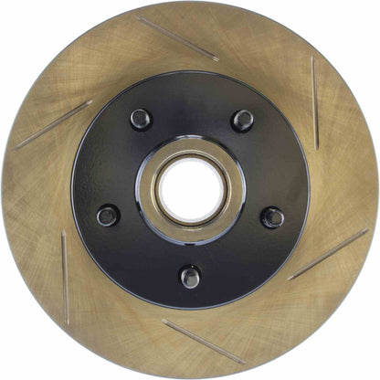 StopTech 93-95 Chevrolet / GMC G-Series Cryo Slotted Front Left Sport Brake Rotor 126.66028CSL