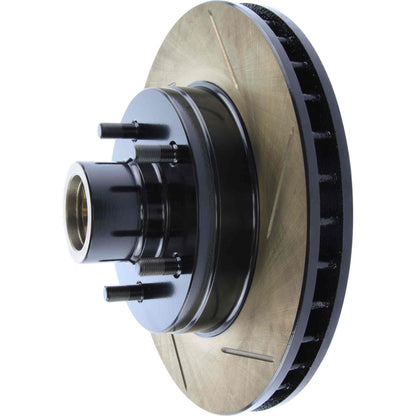 StopTech 93-95 Chevrolet / GMC G-Series Cryo Slotted Front Left Sport Brake Rotor 126.66028CSL