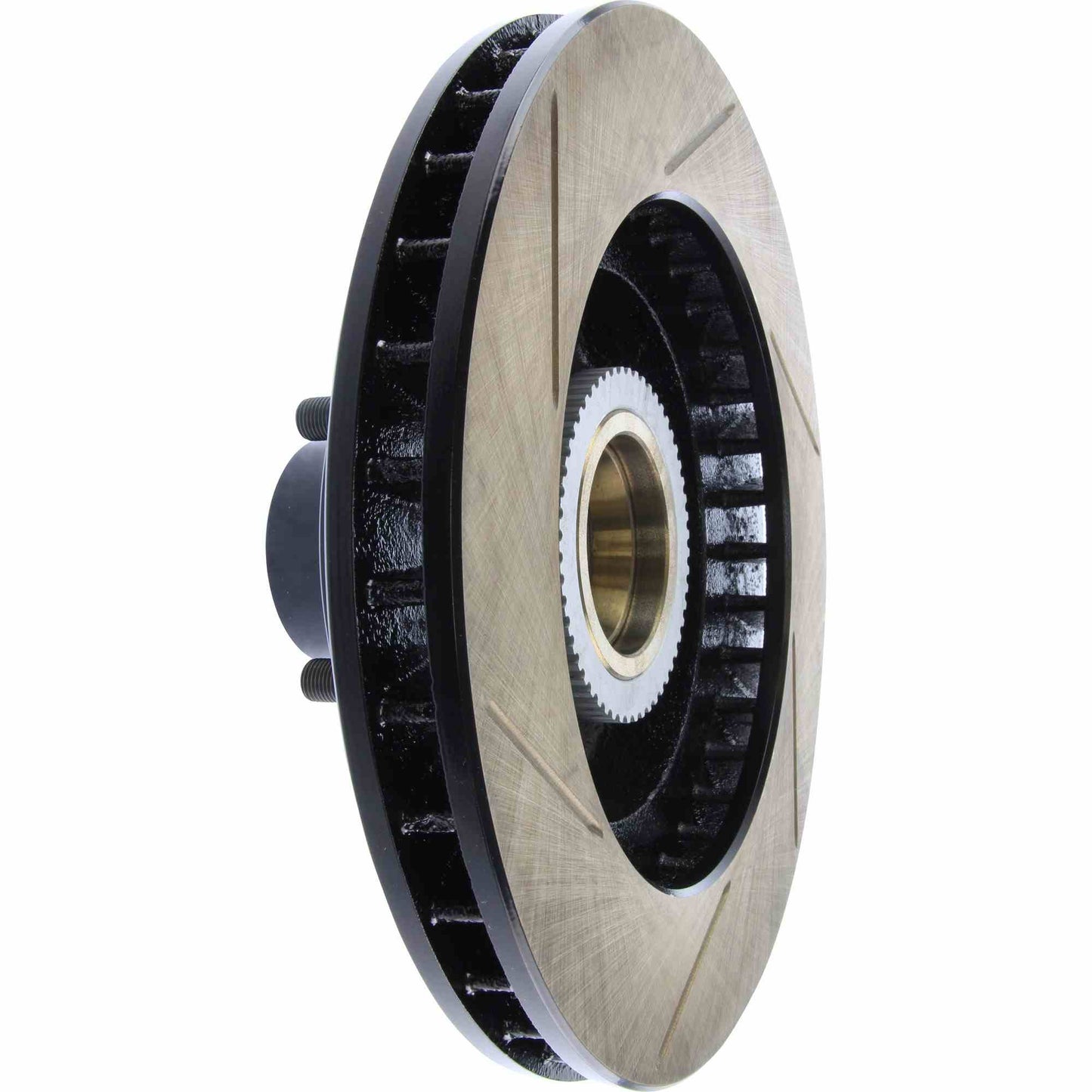 StopTech 93-95 Chevrolet / GMC G-Series Cryo Slotted Front Left Sport Brake Rotor 126.66028CSL