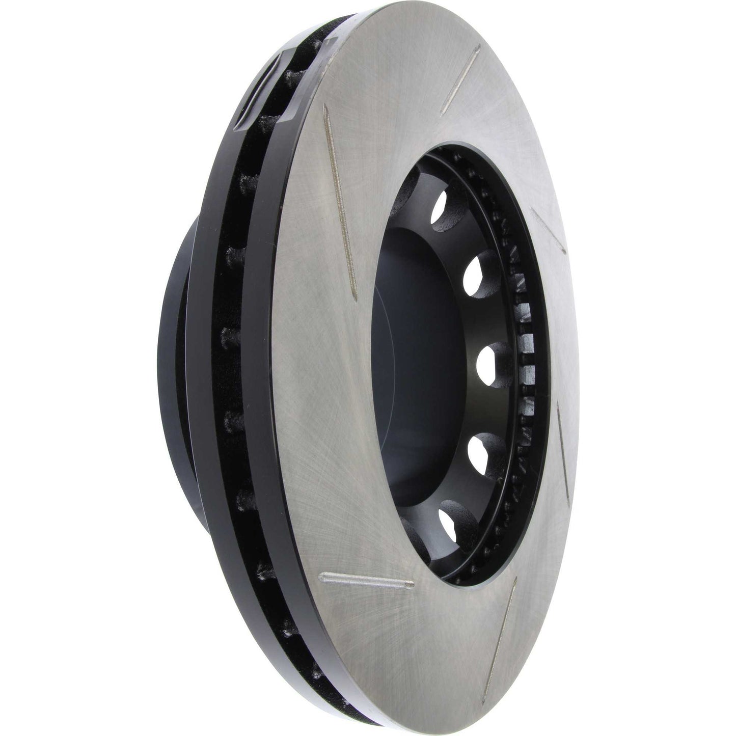 StopTech Sport Slotted Brake Rotor; Rear Left
