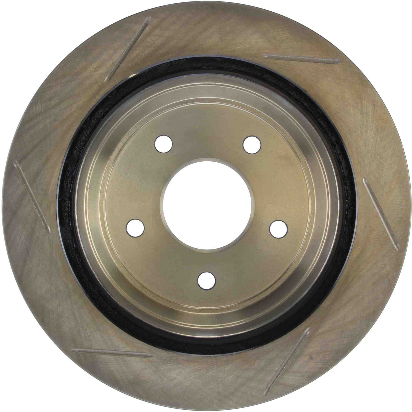 StopTech Sport Slotted Brake Rotor; Rear Left