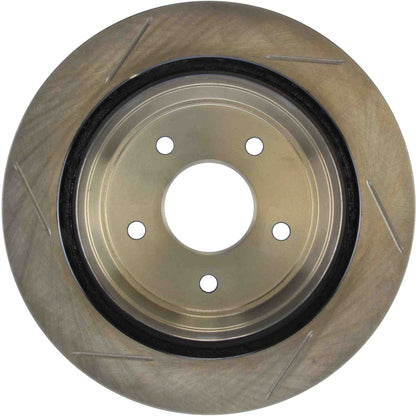 StopTech Sport Slotted Brake Rotor; Rear Left