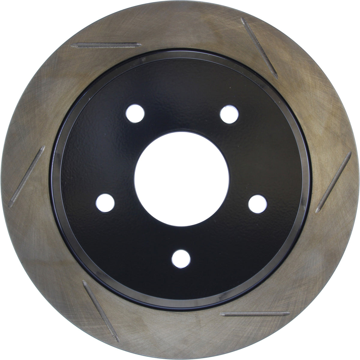 StopTech Sport Slotted Brake Rotor; Rear Left
