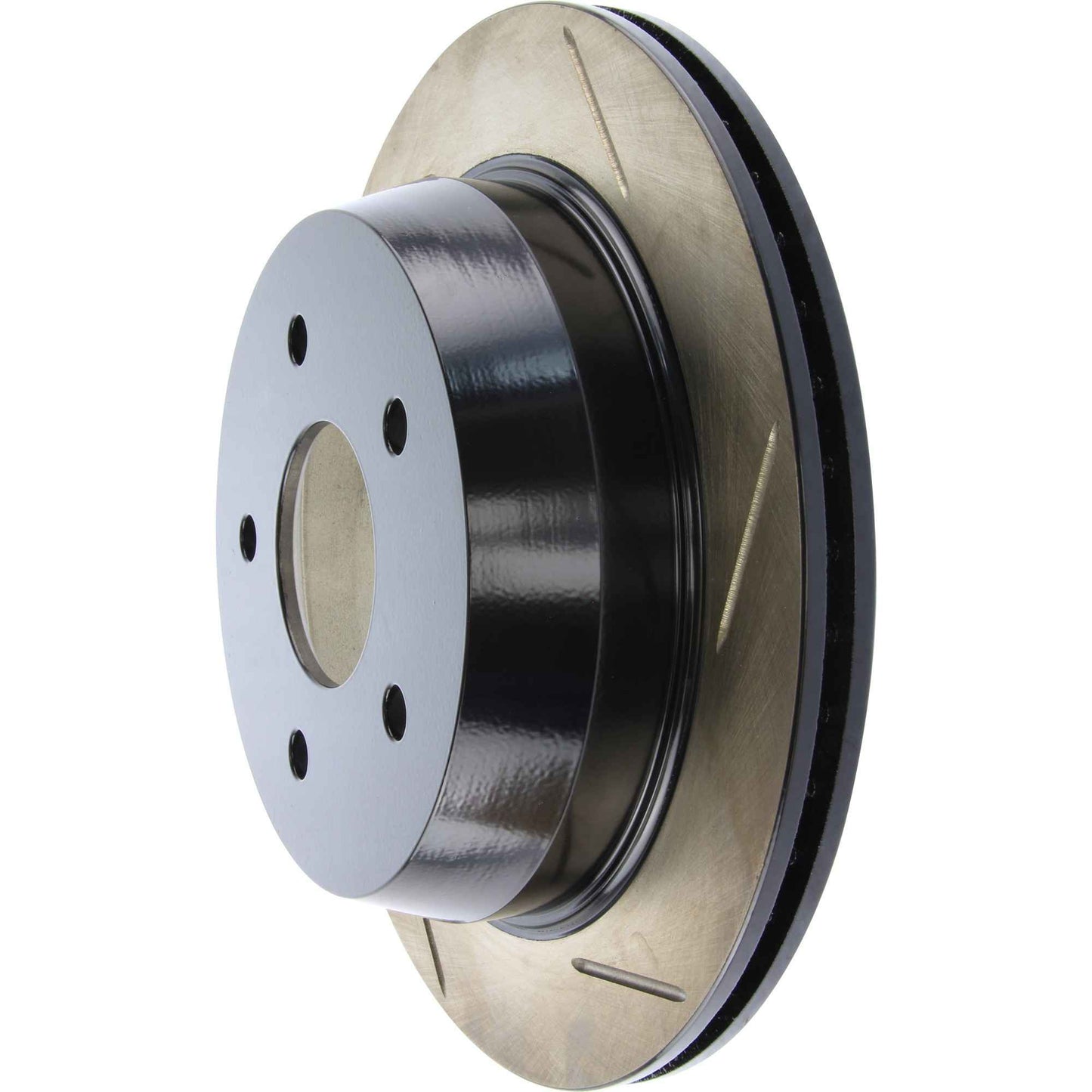 StopTech Sport Slotted Brake Rotor; Rear Left