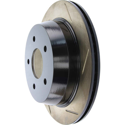 StopTech Sport Slotted Brake Rotor; Rear Left