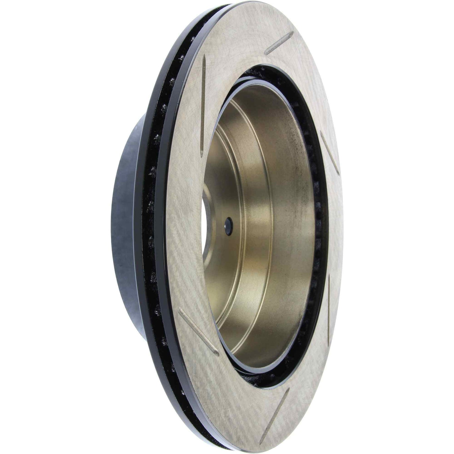 StopTech Sport Slotted Brake Rotor; Rear Left