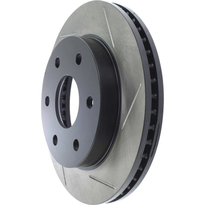 StopTech 02-06 Cadillac Escalade / Chevrolet Avalanche 1500 Front Left Slotted Cryo Rotor 126.66040CSL