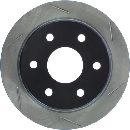 StopTech Sport Slotted Brake Rotor; Rear Left