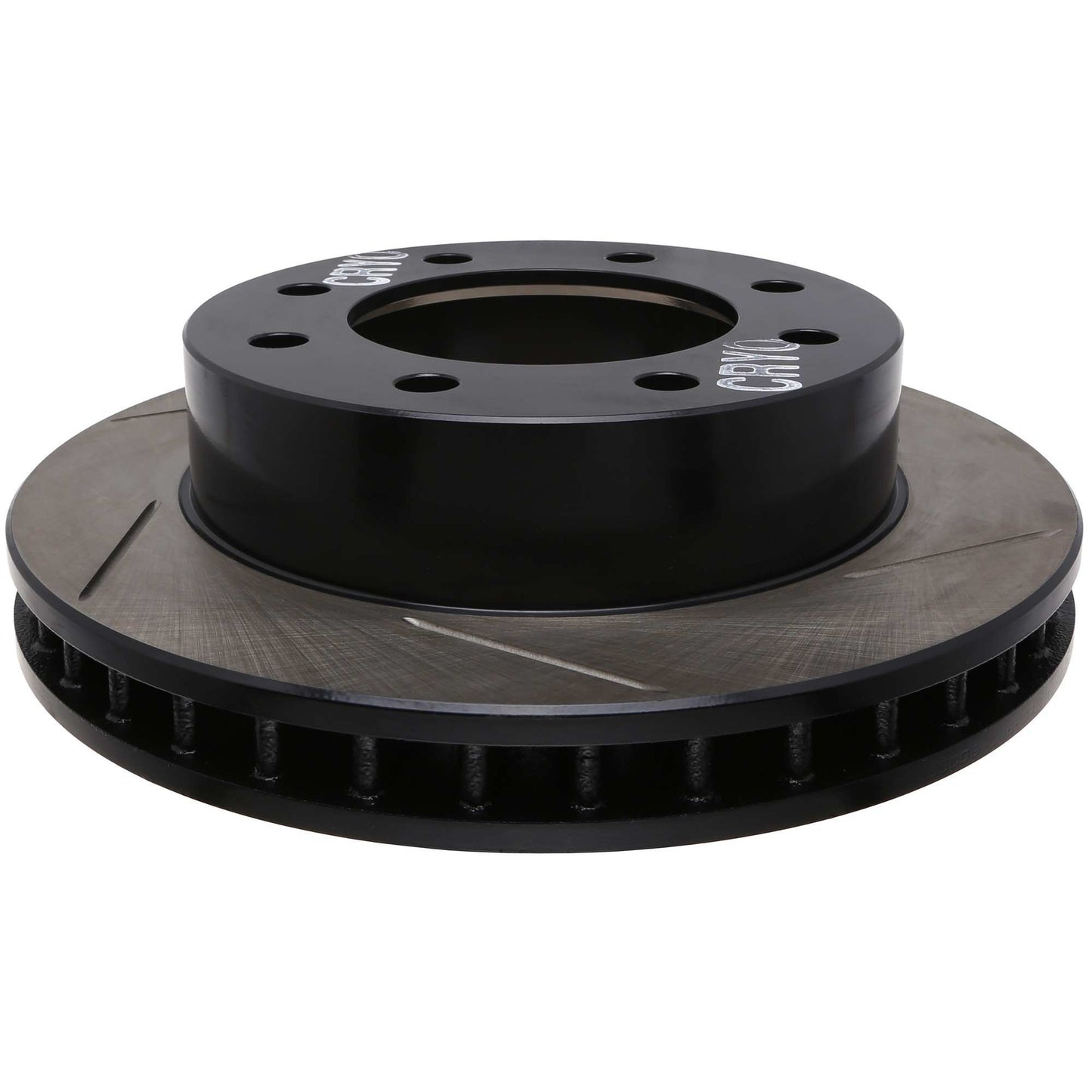 StopTech PowerSlot 02-08 Chevy Avalanche / 99-06 Silverado Left Front Slotted Cryo Rotor 126.66042CSL
