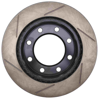 StopTech PowerSlot 02-08 Chevy Avalanche / 99-06 Silverado Left Front Slotted Cryo Rotor 126.66042CSL