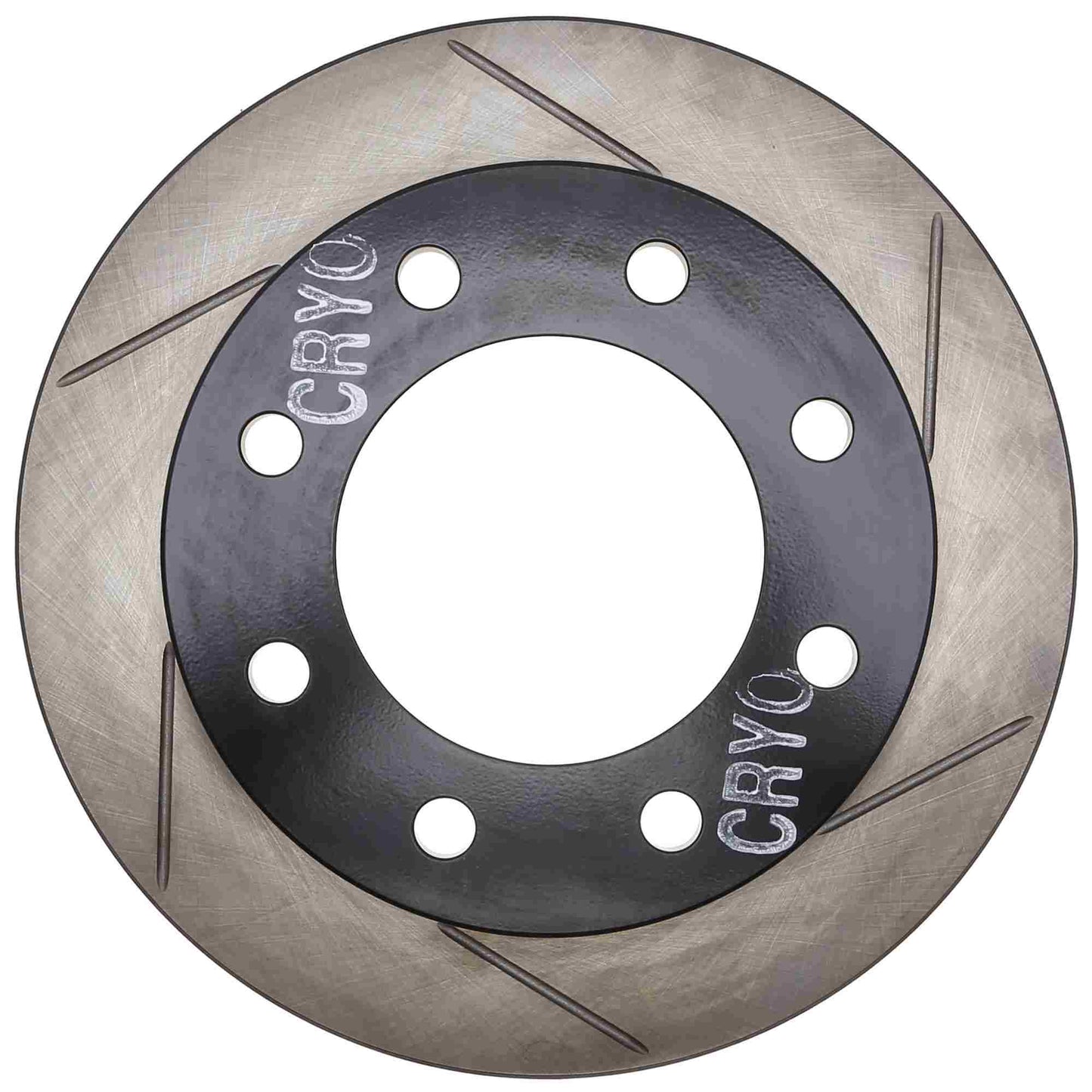 StopTech PowerSlot 02-08 Chevy Avalanche / 99-06 Silverado Left Front Slotted Cryo Rotor 126.66042CSL
