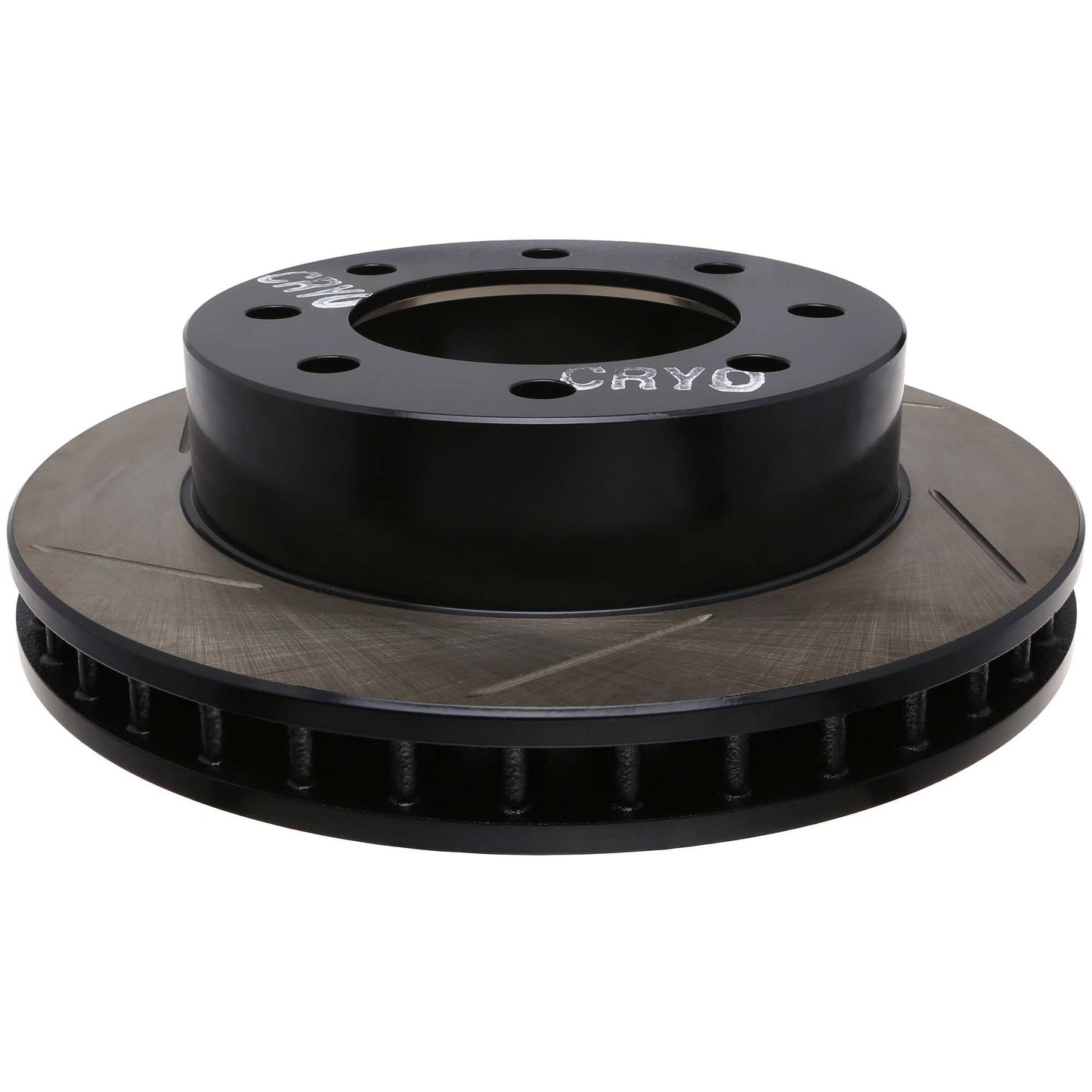StopTech PowerSlot 02-08 Chevy Avalanche / 99-06 Silverado Right Front Slotted Cryo Rotor 126.66042CSR